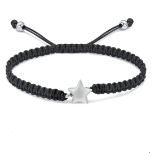 Asarmband Ster Zilver Koord