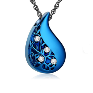 Ashanger Traan Blauw Zirkonia