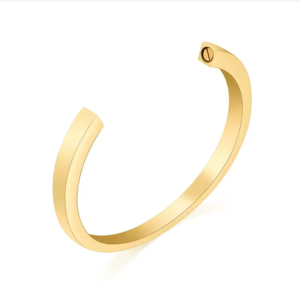 Asarmband Gebroken Cirkel Goudkleurig