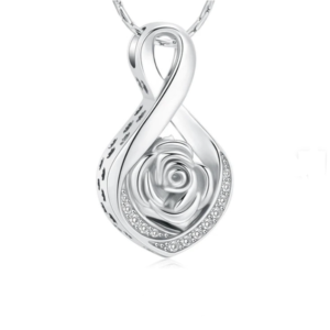 Ashanger Infinity Roos Zilver.